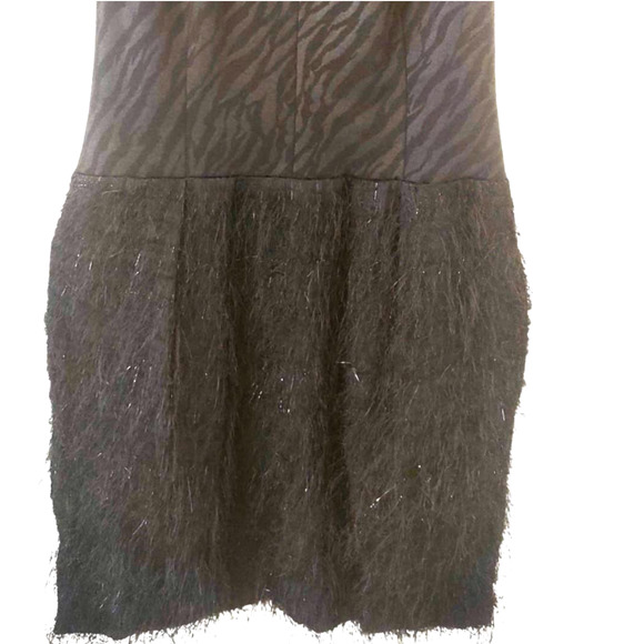 Rachel Roy Dress with Feathered Skirt - Picture 4 of 6